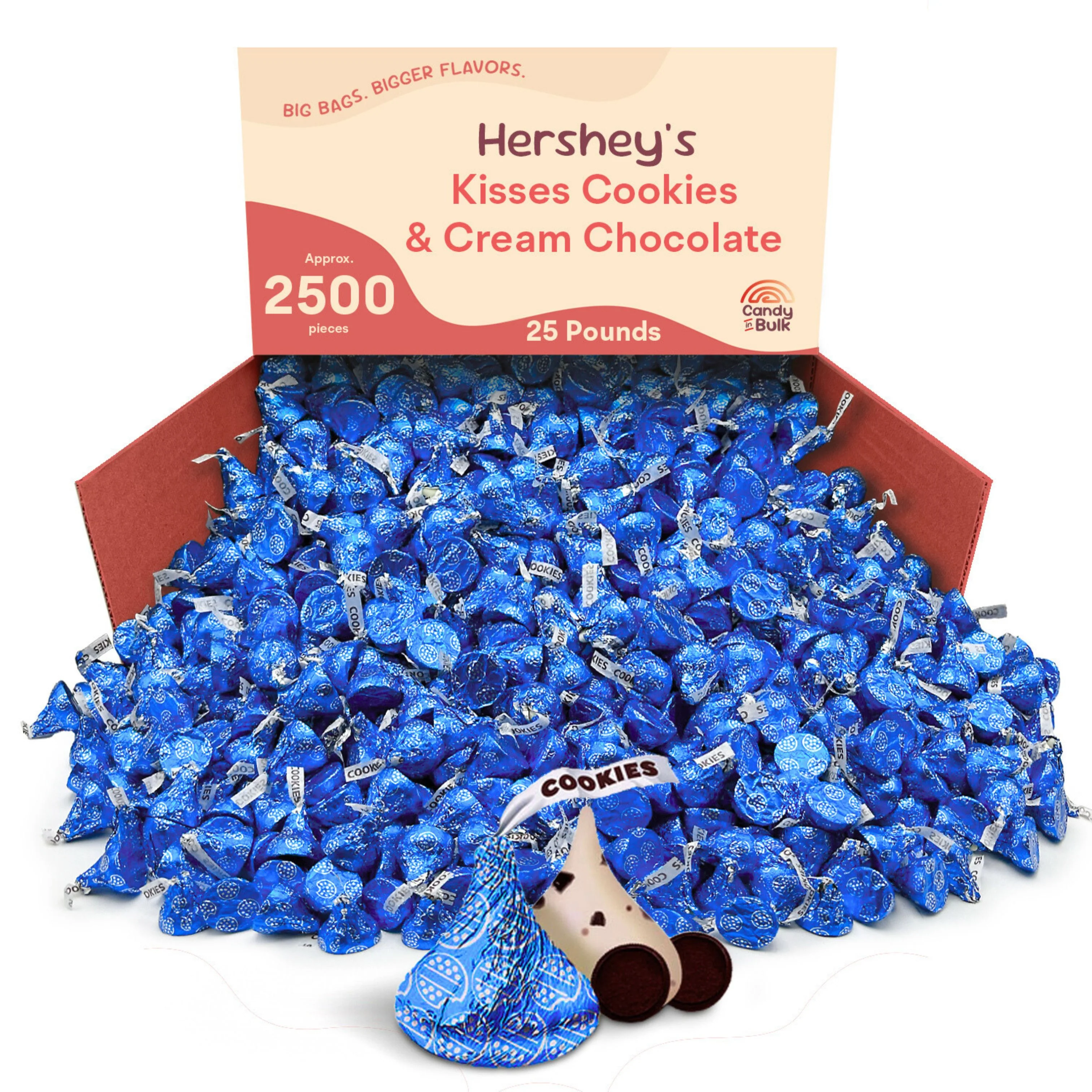 Hershey's Kisses Cookies 'n' Creme – Bulk Value Bag - Image 4