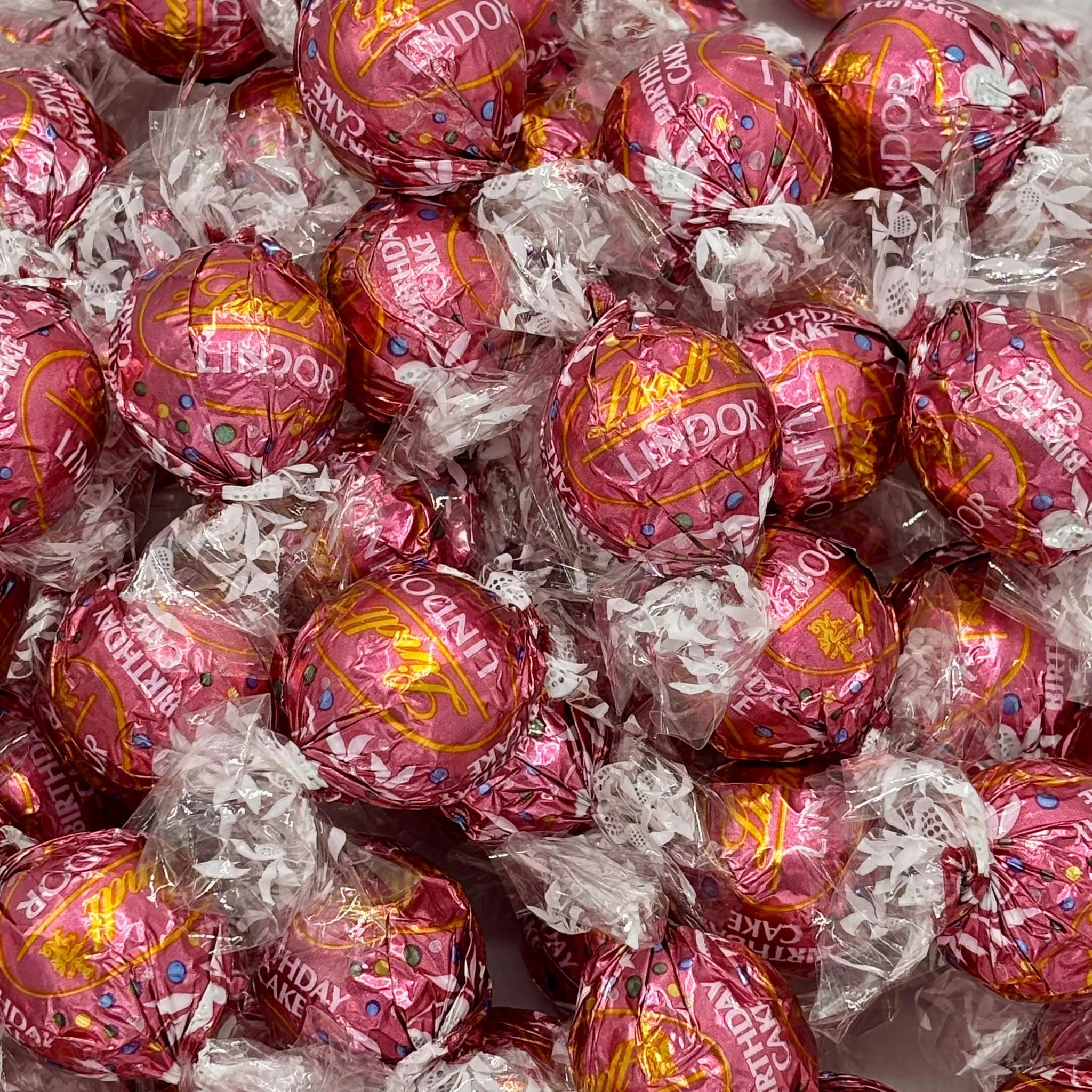 Lindt LINDOR Birthday Cake White Chocolate Truffles – Bulk Value Bag - Image 3