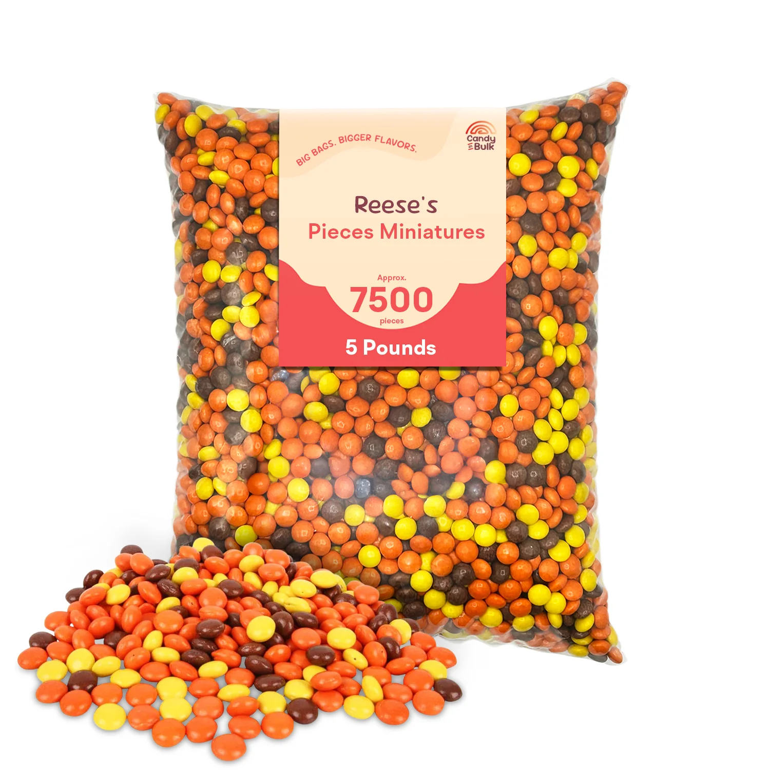 Reese’s Pieces Minis Peanut Butter Candy – Bulk Value Bag - Image 3