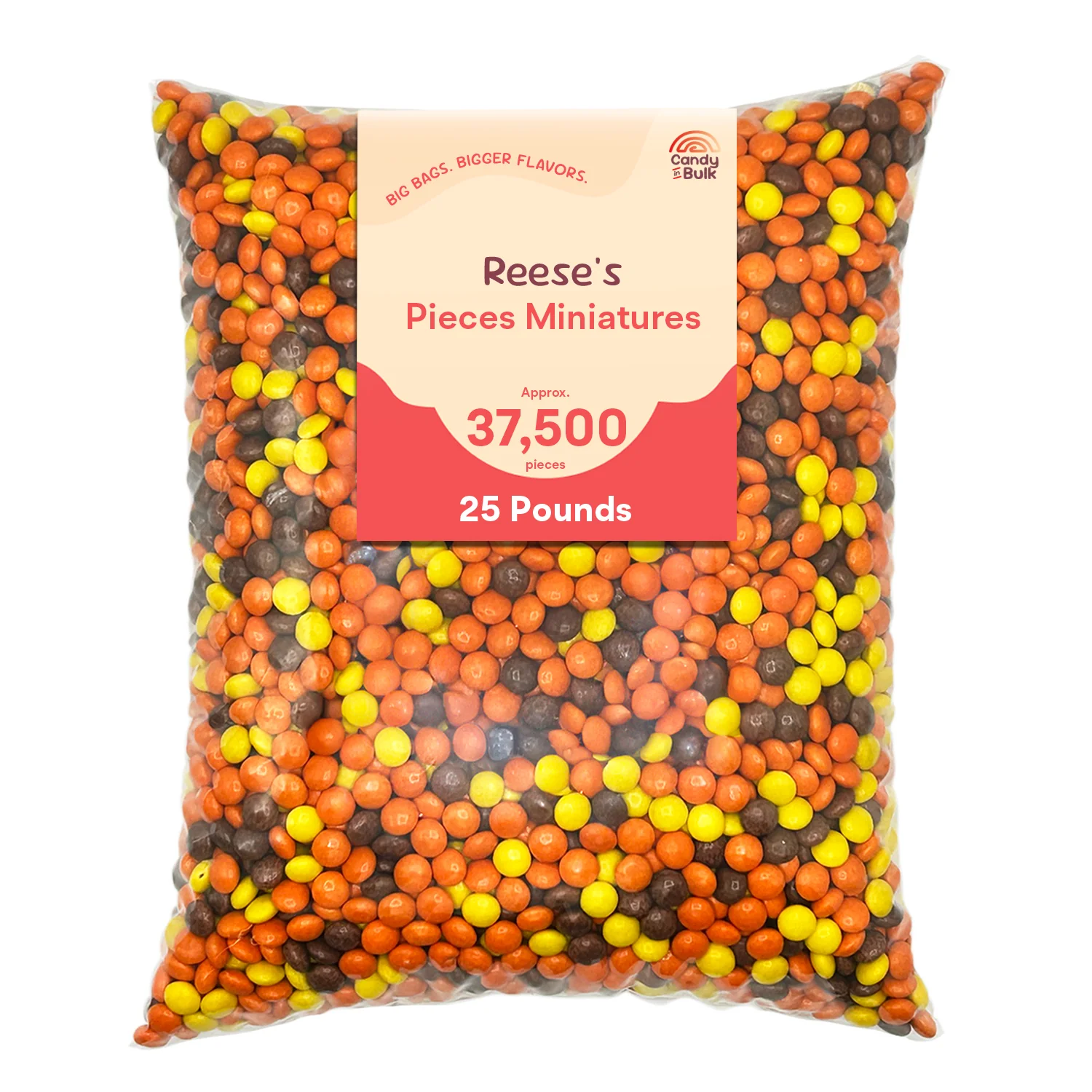 Reese’s Pieces Minis Peanut Butter Candy – Bulk Value Bag - Image 4